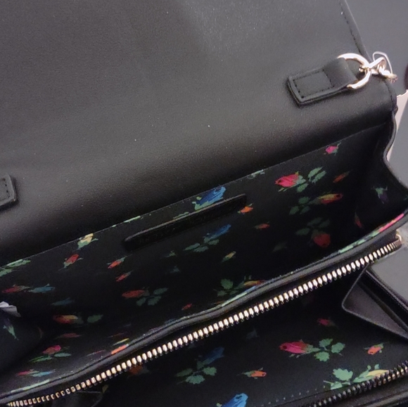 NWT🩷🖤🎉Betsey Johnson clutch/crossbody bag🩷🖤🎉 - Picture 10 of 16